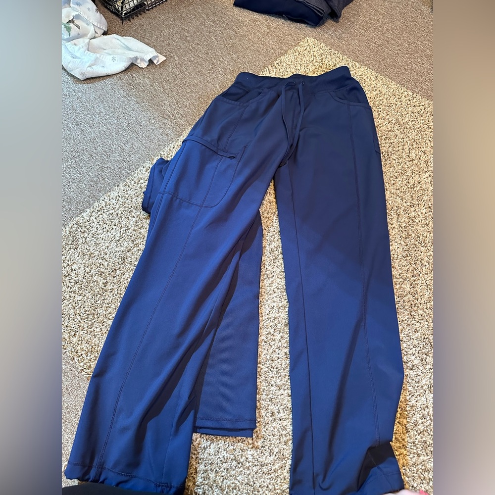 Cherokee Infinity Straight Leg Drawstring Cargo Pants